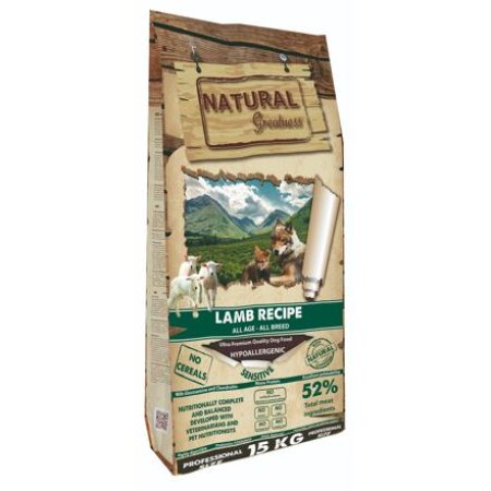 Natural Greatness Lamb Recipe All Breed Sensitiv/jehně 15 kg