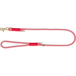 Trixie Soft Rope kulaté tkané vodítko, S-XL: 1.00 m/ 10 mm, červená/krémová