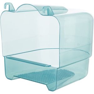 Trixie Plastová koupelna půlkruhová transparentní 15x16x17 cm