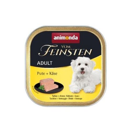 ANIMONDA paštika ADULT (LIGHT LUNCH) - krůta+sýr pro psy 150g