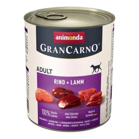 GRANCARNO Adult - hovězí, jehněčí 800g