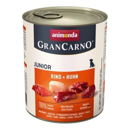 GRANCARNO JUNIOR - kuře, hovězí 800g