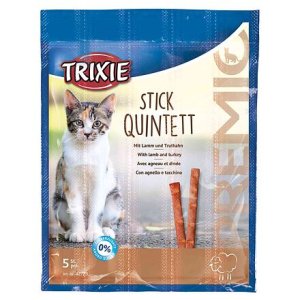 Trixie PREMIO Quintett tyčinky jehněčí/krůta 5 x 5 g