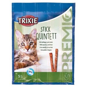 Trixie PREMIO Quintett tyčinky drůbeží/játra 5 x 5 g