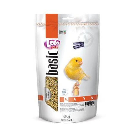 LOLO BASIC kompletní krmivo pro kanárky 600 g Doypack