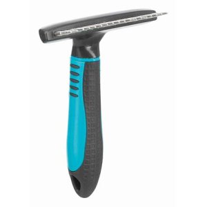 Trixie Hrablo s rotačnímy zuby,antiskluz.rukojeť 10x15cm, zuby 2cm