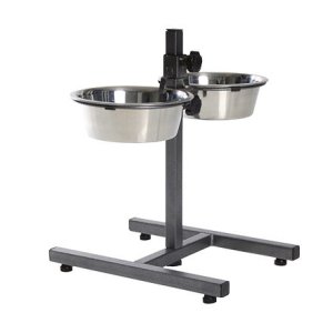 Trixie Psí bar, výška 40cm, 2x miska 1,8l/21cm