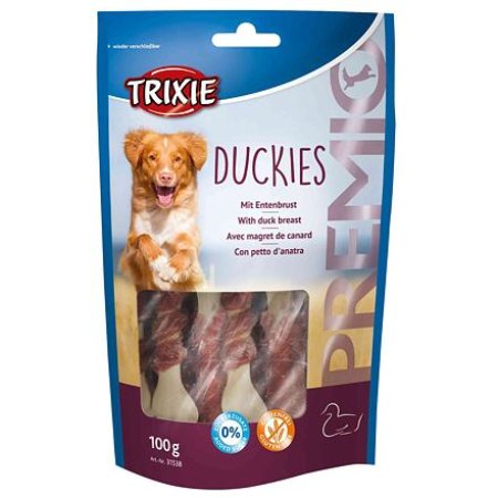 Trixie Premio DUCKIES kosti s vápníkem potažené kachním masem 100g