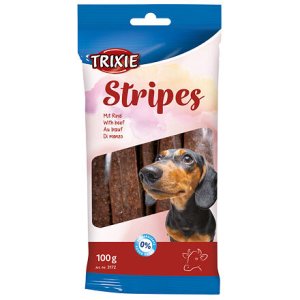 Trixie STRIPES Light - hovězí pásky 10ks / 100g