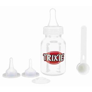 Trixie Kojenecký set, láhev 120 ml, 3 dudlíky, odměrka 