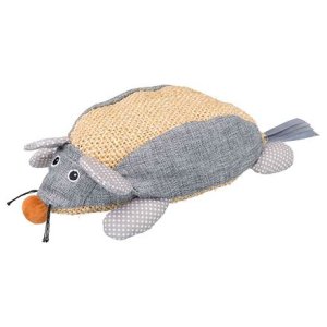 Trixie Sisalová myš, sisal/látka 30 cm přírodní/šedá