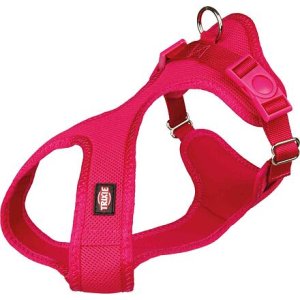 Trixie Soft postroj, jemný, vypolstrovaný, fuchsiový S-M:hruď:35-60cm/20mm