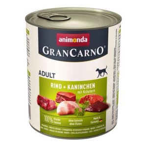 GRANCARNO Adult - králík + bylinky 800g