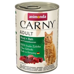 ANIMONDA konzerva CARNY Adult - hovězí, srnčí,brusinky 400g