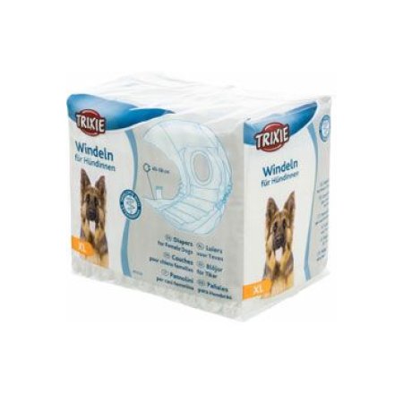 Trixie Papírové pleny pro feny (12 ks/bal.) XL: 40-58 cm