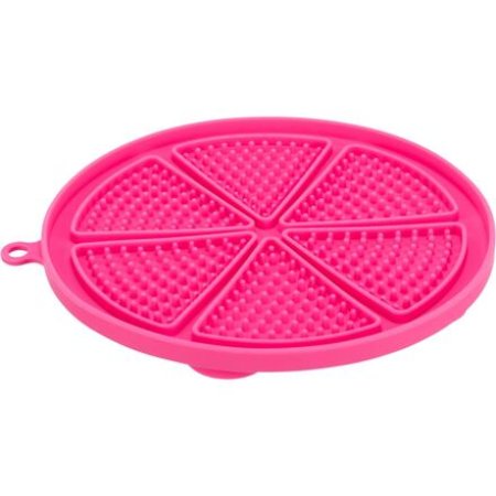 Lick’n’Snack KRUH s přísavkami - podložka k pomalému krmení, 18 cm, TPR/plast, pink