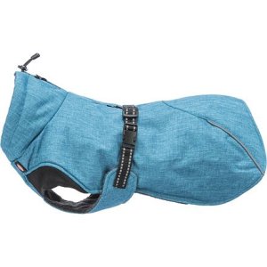 Trixie Zateplený zimní kabátek RIOM, modrá 70 cm