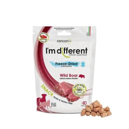 I’M DIFFERENT SNACK divočák - mrazem sušený pamlsek, 40 g