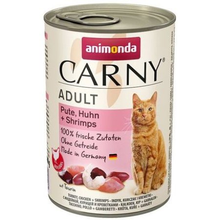 ANIMONDA konzerva CARNY Adult - krůta, kuře+ráčci 400g