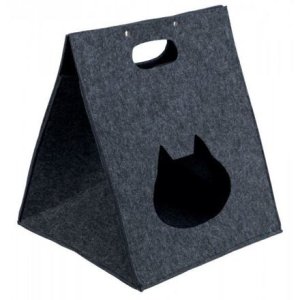 Trixie Plstěný box/jeskyně ANTONIA 40x48x40 antracit - DOPRODEJ