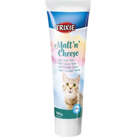 Trixie Malt"n"Cheese anti-hairball, se sladem,sýrem a biotinem 100g