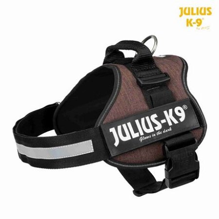 Julius-K9 silový postroj Baby 2/XS-S 33-45 cm, kávová hnědá - DOPRODEJ