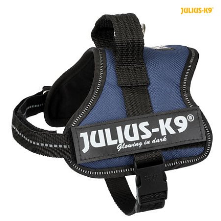 Julius-K9 silový postroj Mini-Mini/XS 40-53 cm/22 mm, indigo - DOPRODEJ