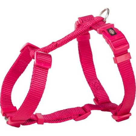 H-postroj PREMIUM - fuchsia, 60-87 cm/25 mm