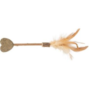 Trixie Lízátko SRDCE s Matatabi a peřím, 23 cm