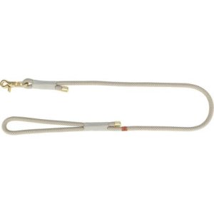 Trixie Soft Rope kulaté tkané vodítko, S-XL: 1.00 m/ 10 mm, šedá/světlešedá