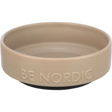 BE NORDIC keramická miska, 0,5 l / 16 cm šedohnědá