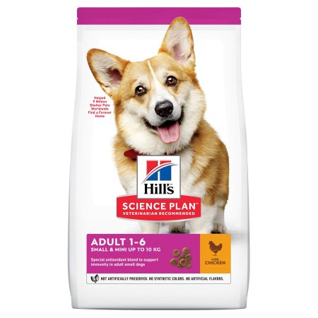 Hill’s Science Plan Canine Adult Small & Mini Chicken 6 kg (EXPIRACE 12/2023)