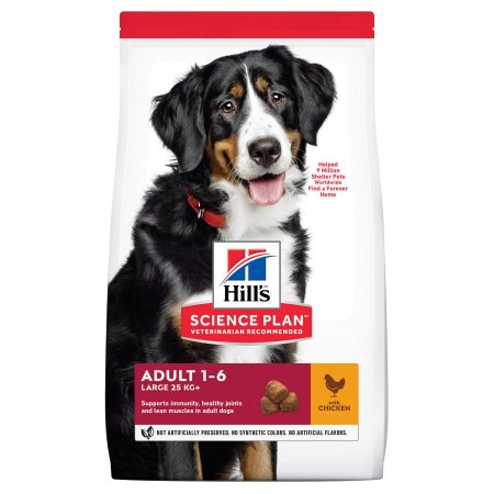 Hill’s Science Plan Canine Adult Large Breed Chicken 2,5 kg (EXPIRACE 01/2024)