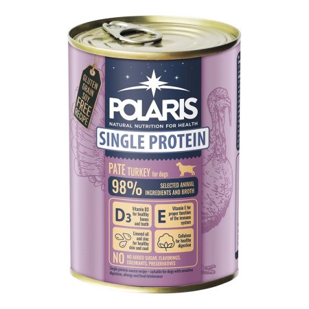 Polaris paté pro psy krůtí 400 g