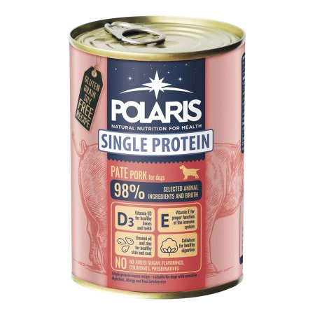 Polaris paté pro psy vepřové 400 g