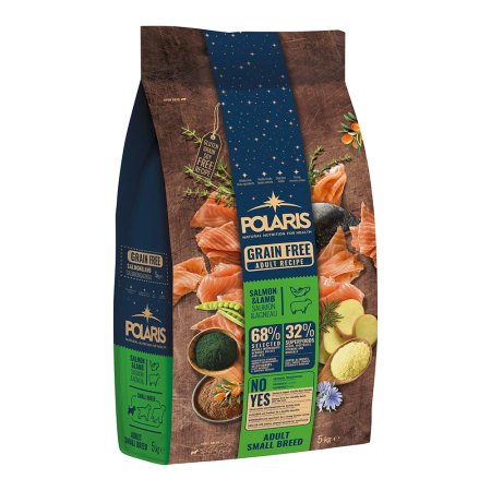 Polaris Grain free pes Adult Small Breed losos, jehně 5 kg