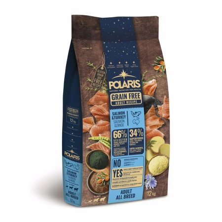 Polaris Grain free pes Adult losos, krůta 12 kg