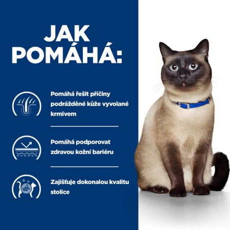 Hill’s Prescription Diet z/d Alergie a péče o kůži granule pro kočky 1.5 kg