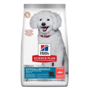 Hill’s Science Plan Hypoalergenní pro malé dospělé psy s lososem 1.5 kg