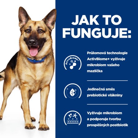 Hill’s Prescription Diet Gastrointestinal Biome Péče o zažívání pro psy 370 g