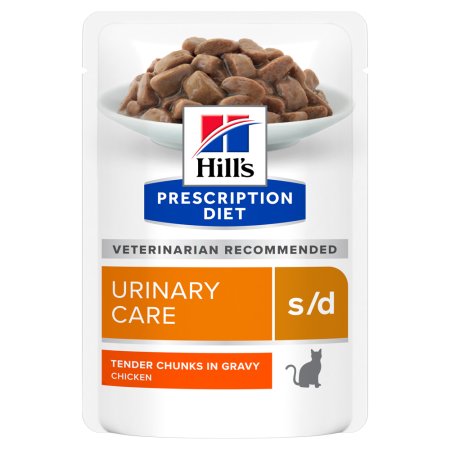 Hill’s Prescription Diet s/d Péče o močový systém kapsička pro kočky 12 x 85 g
