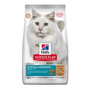 Hill’s Science Plan Hypoalergenní pro kočky s vajíčkem a hmyzím proteinem 1.5 kg
