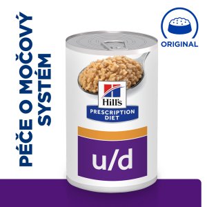 Hill’s Prescription Diet u/d Péče o močový systém konzerva pro psy 370 g