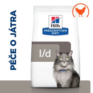 Hill’s Prescription Diet l/d Péče o játra granule pro kočky 1.5 kg