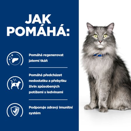 Hill’s Prescription Diet l/d Péče o játra granule pro kočky 1.5 kg