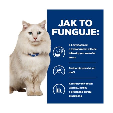 Hill’s Prescription Diet Stew c/d Stress Péče o močový systém pro kočky 82 g