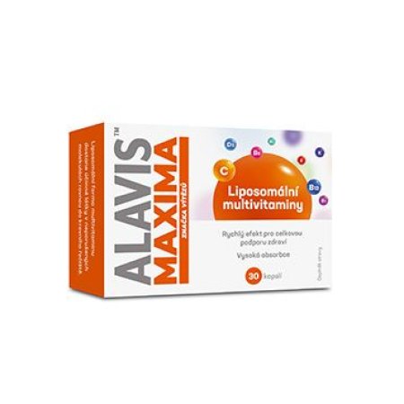 ALAVIS MAXIMA Liposomální multivitaminy 30 kapslí