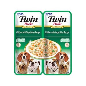 Churu Dog Twin Packs Chick&Veg. in Broth 80g
