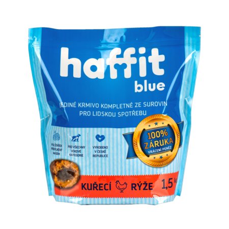 Haffit Blue kuřecí rýže 1,5 kg