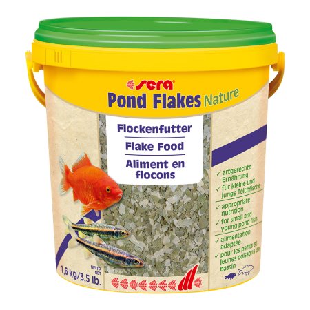 Sera Pond Flakes Nature 10 l / 1,6 kg (EXPIRACE 02/2024)